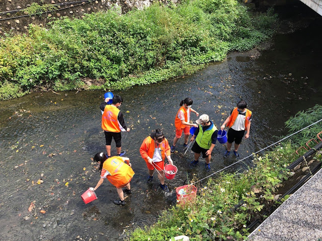 丹鳳高中童軍團　熱心服務社區