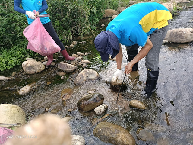 巡守隊年度淨溪 守護水生態