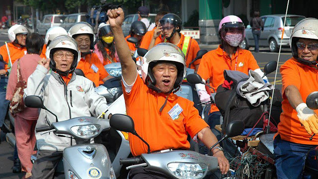 不只是追夢 不老騎士環島做公益