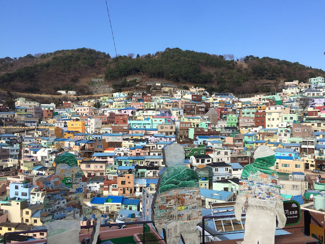 釜山眷村變身著名文化村