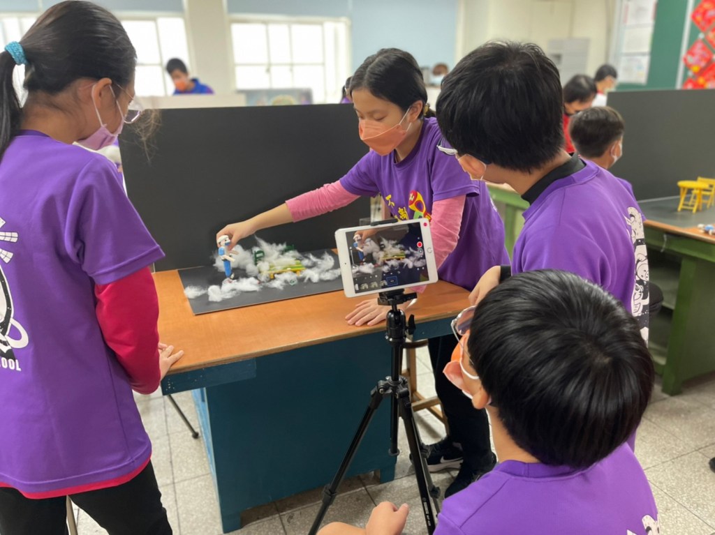 讓想像變真實 新泰國小動畫課