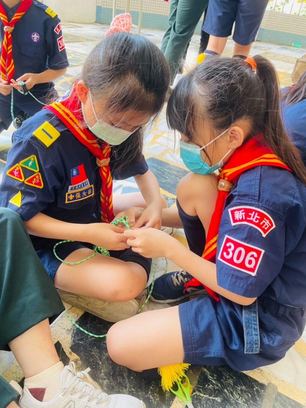 光華國小童軍教育 品德做中學