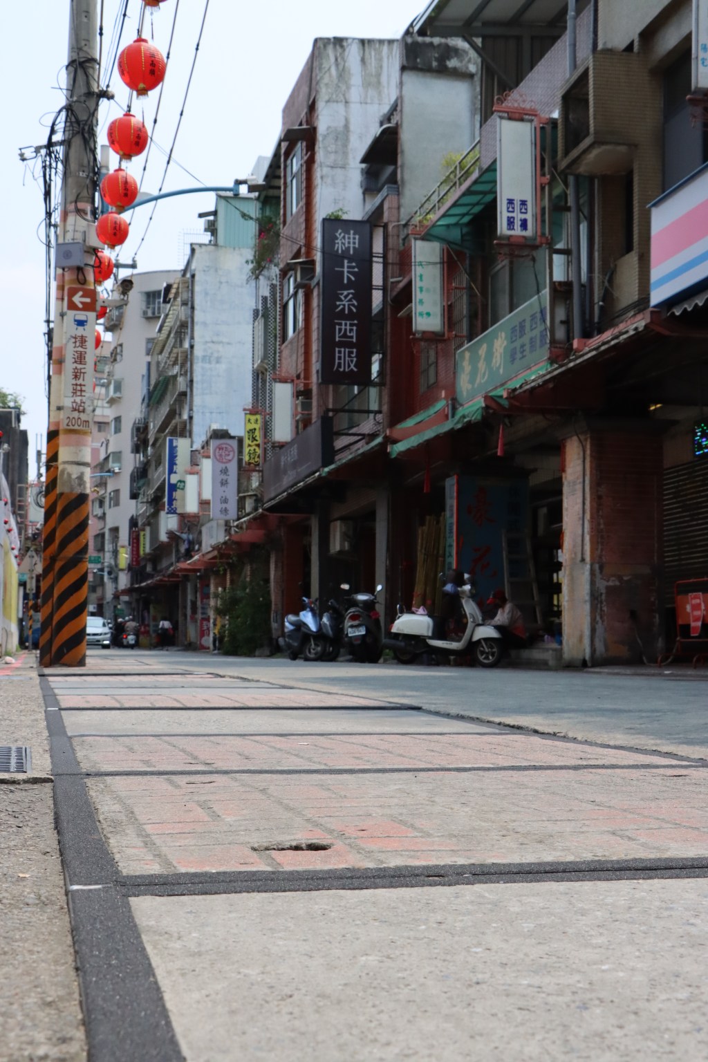 地滑釀禍 新莊老街意外頻傳