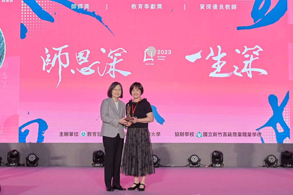 張美蓮獲師鐸獎 助學生建自信