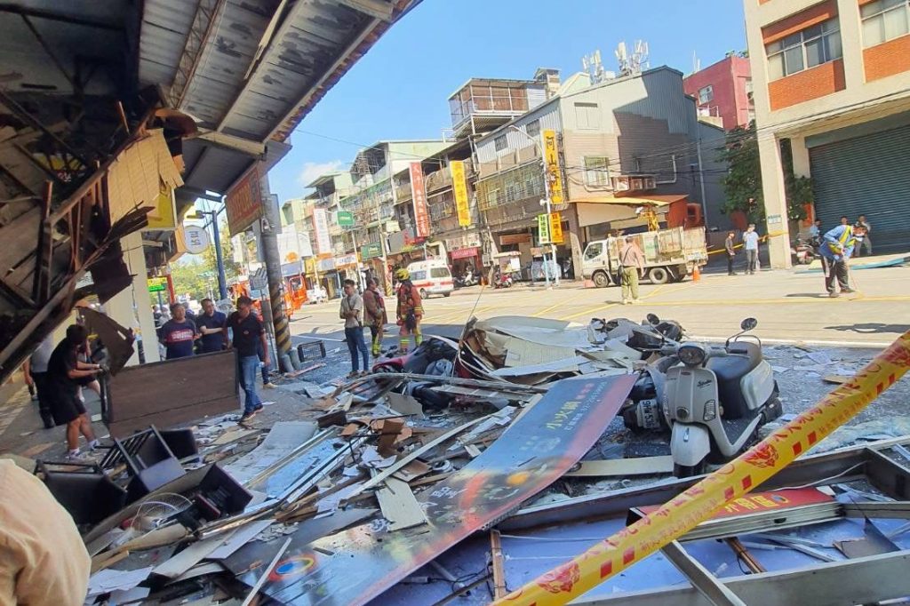 商圈瓦斯外洩 引發安全顧慮