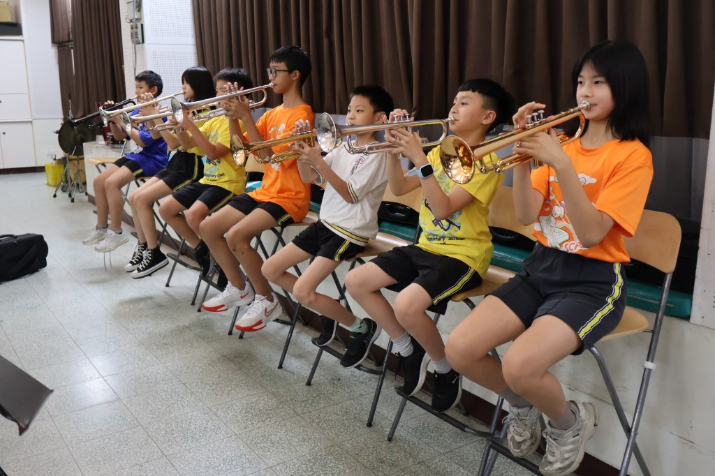 新莊國小管樂團成長勝於殊榮
