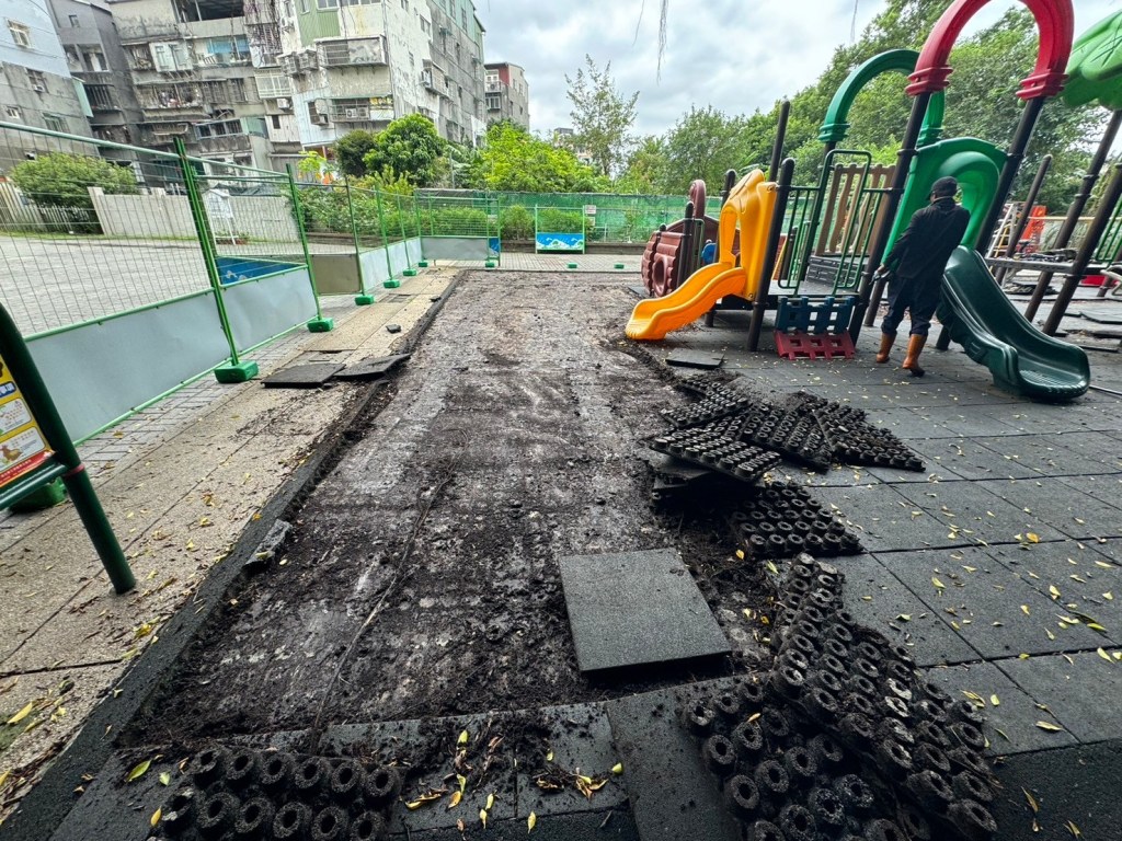 遊樂場改造提升學生安全性