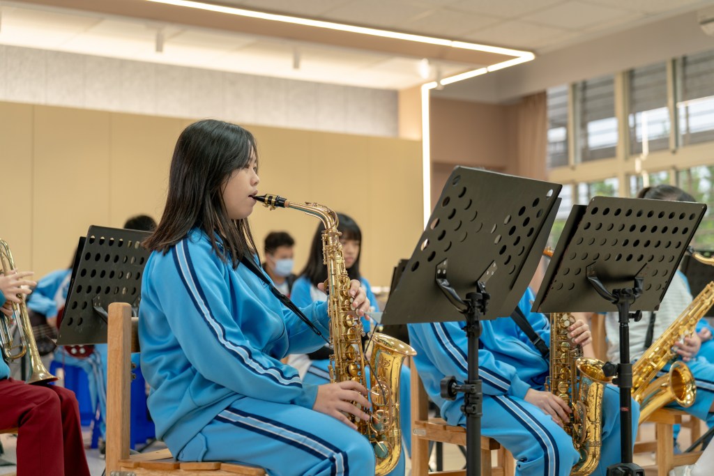 三十年音樂教室首度翻新