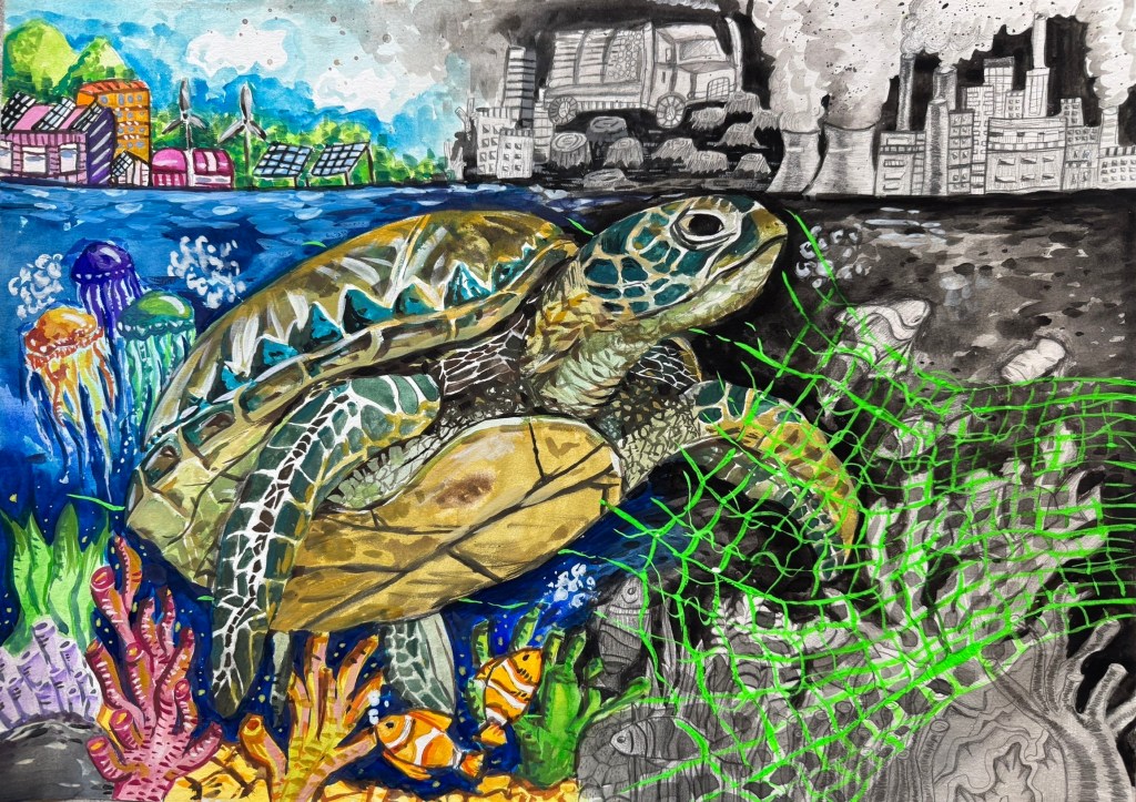 楊璿諺奪金 繪出海洋的眼淚